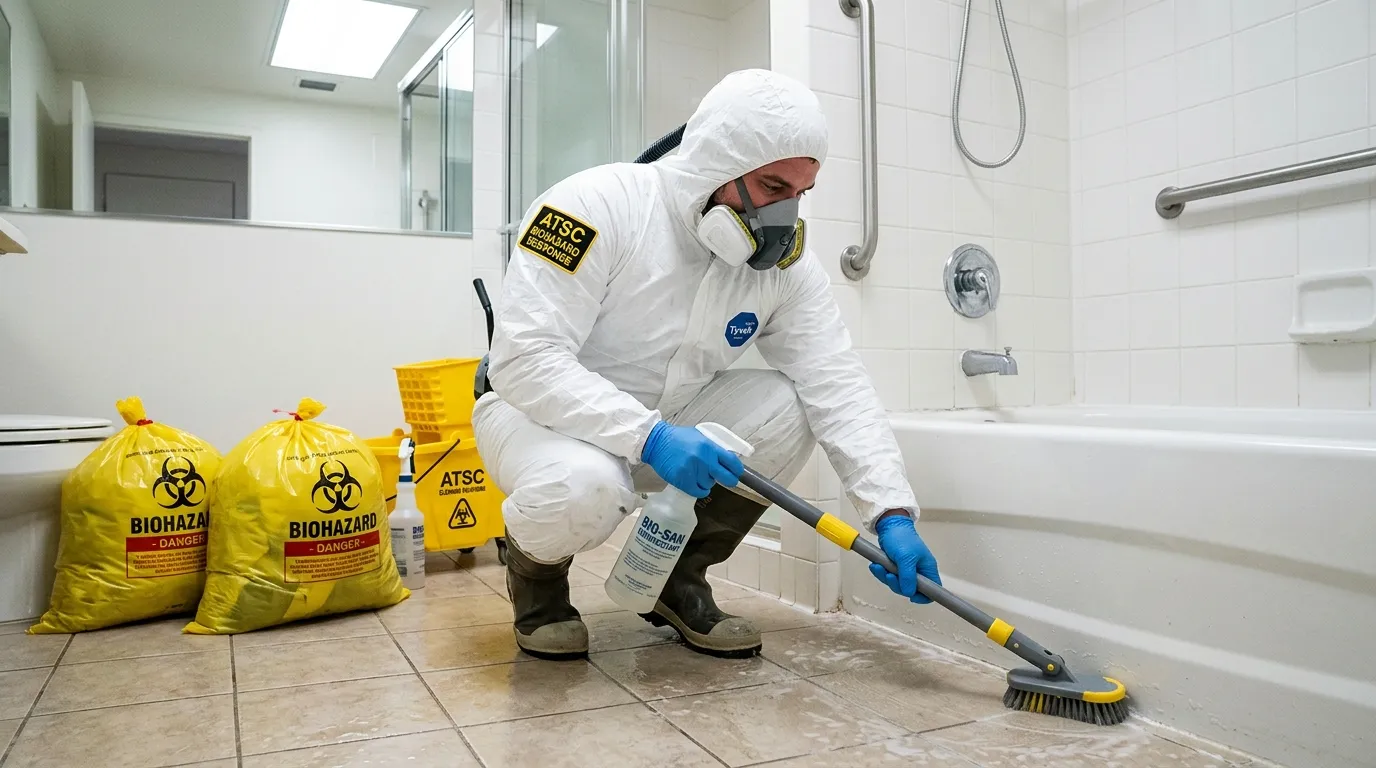 Decontamination equipment deployed for Blood Cleanup in East Foothills